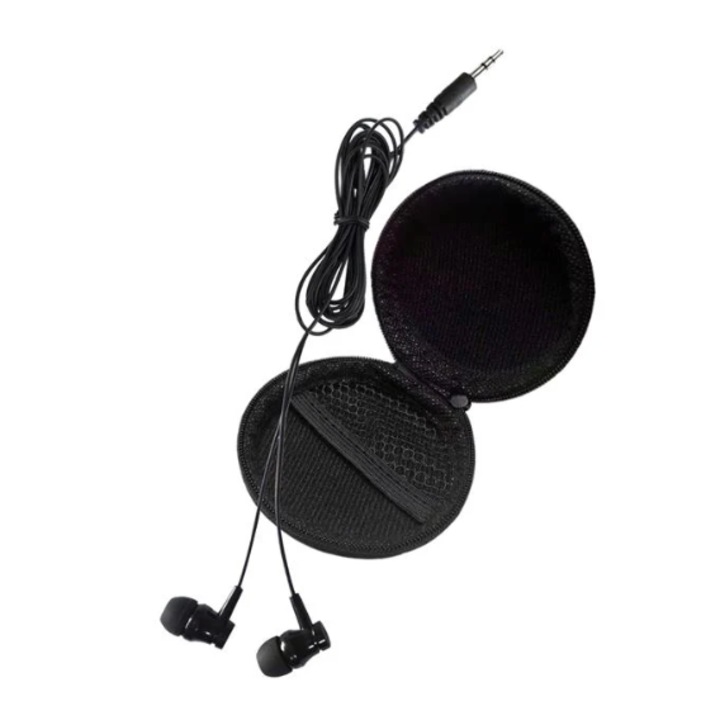 Casti Audio 1.2 m cu Husa Neagra