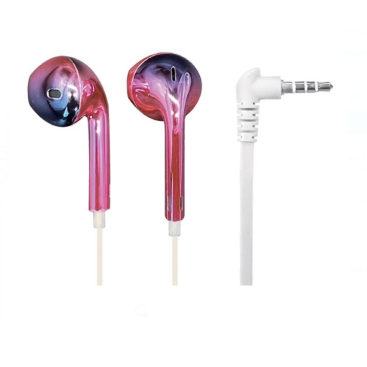 Kihangosító audio headset Lila fémes