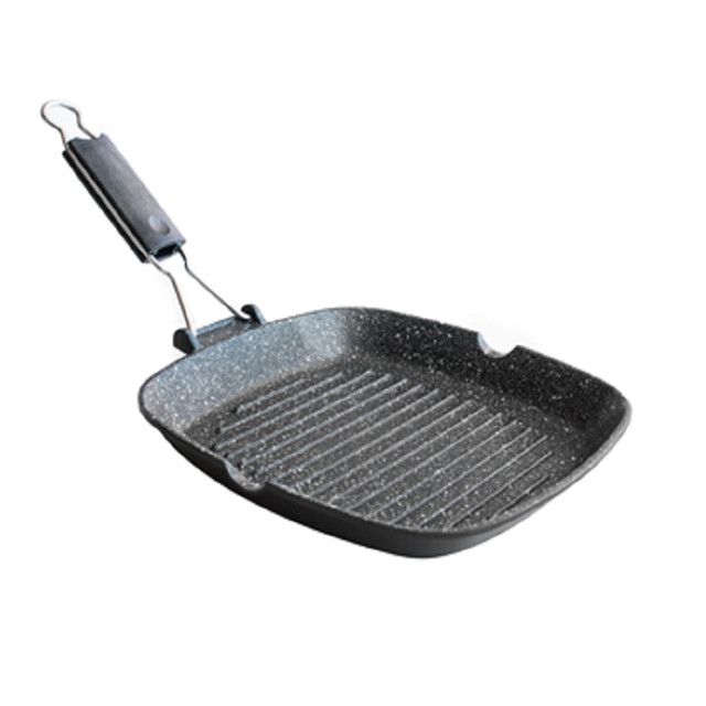 Tigaie grill ANTIK ARS 28x28x3,5cm strat non-aderent