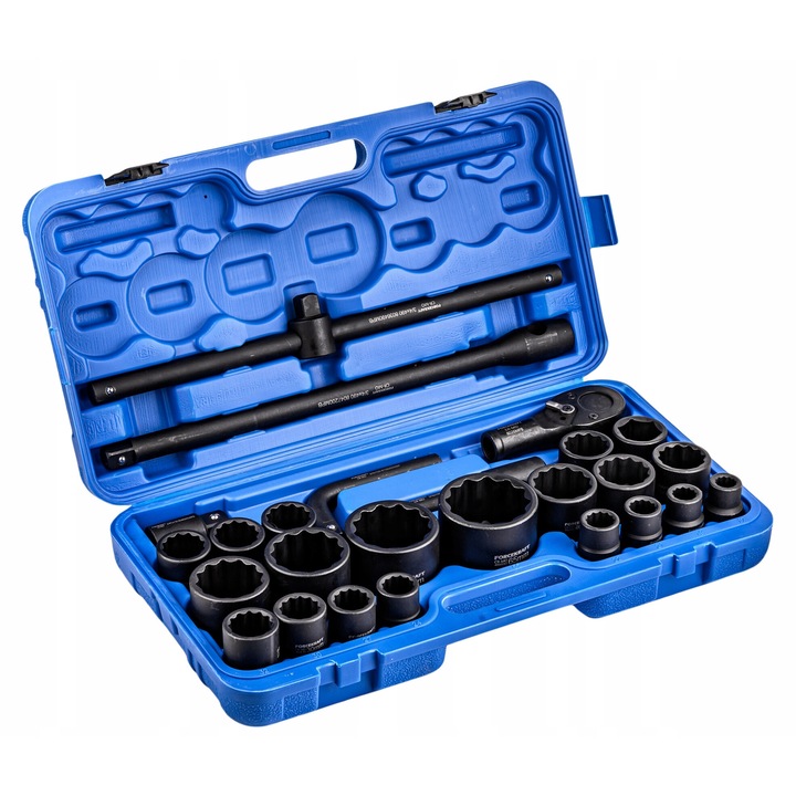 Trusa 26 chei 3/4", FORCEKRAFT, crom-vanadiu, 19 kg