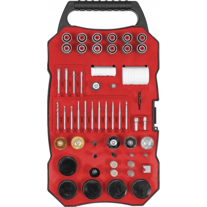 Set accesorii pentru polizor, Yato, 201 piese, YT-34671