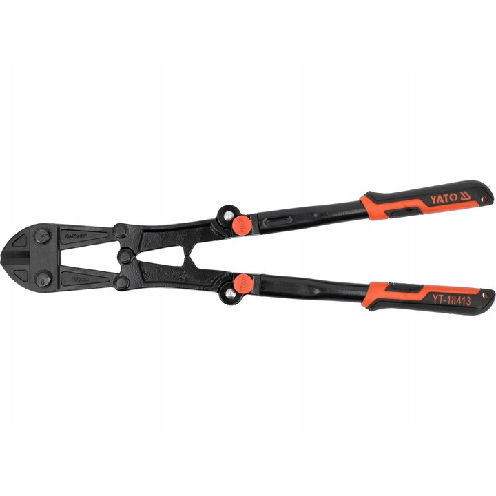 Fogó, Yato, 450 mm, 6 mm-es vágóél, kétkomponensű nyél