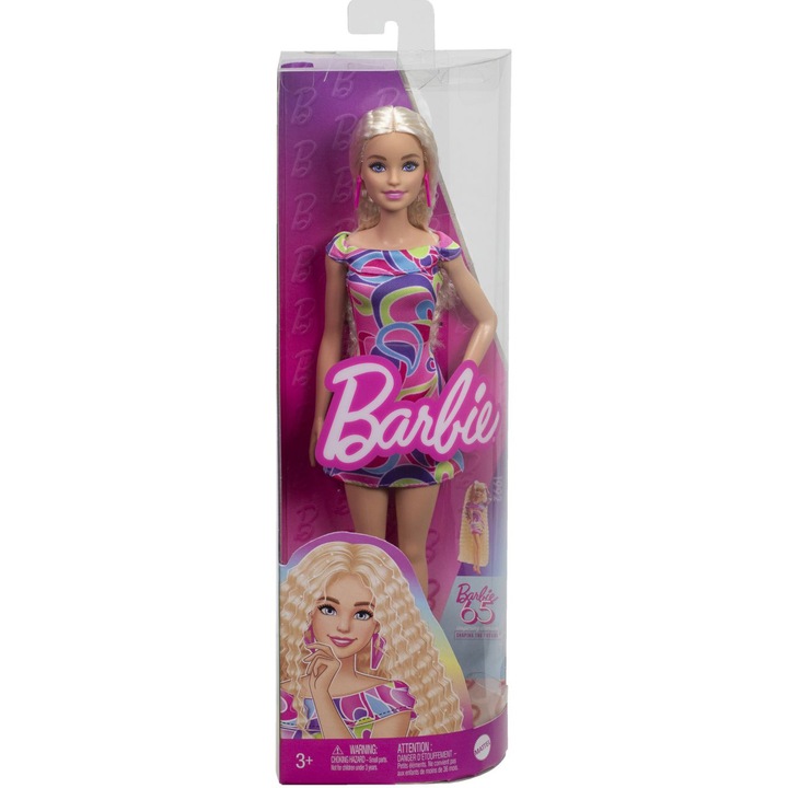 Кукла Barbie Fashionistas - Барби с вълниста руса коса