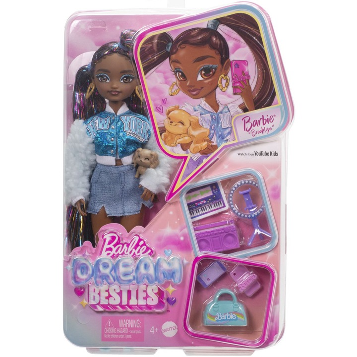 Кукла Barbie Dream Besties - Brooklyn, С аксесоари