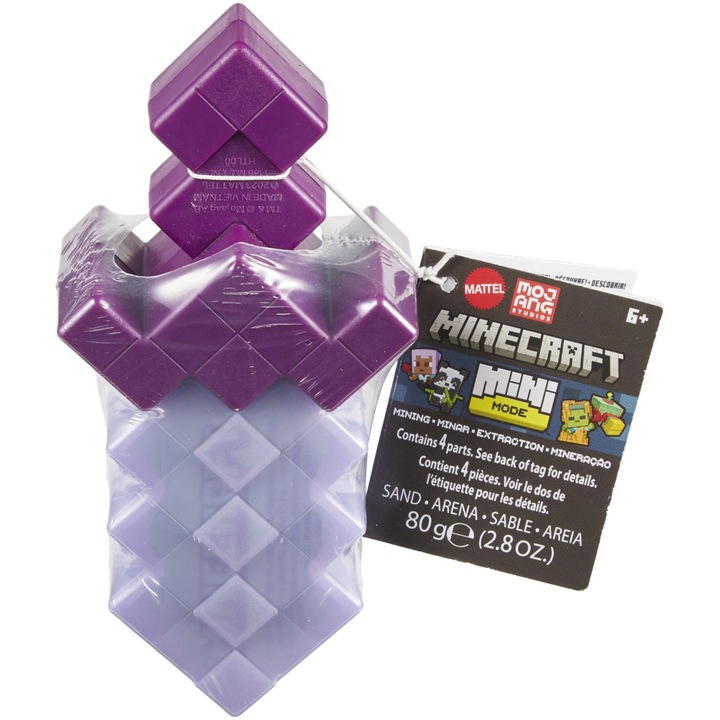 Set de joaca Minecraft Mini Mode - Set explorare miniera, violet