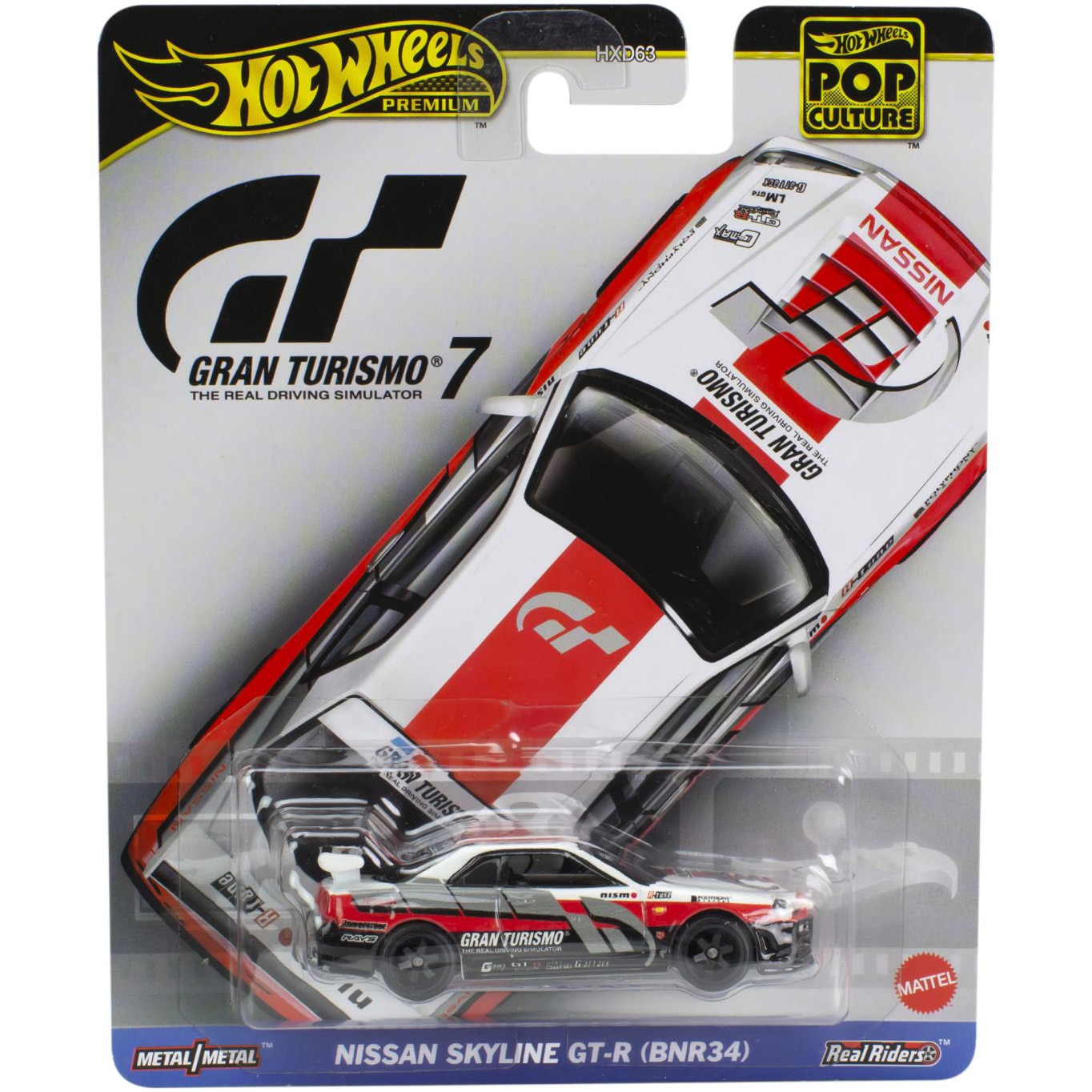 Masinuta Hot Wheels Premium - Real Riders Pop Culture, Gran