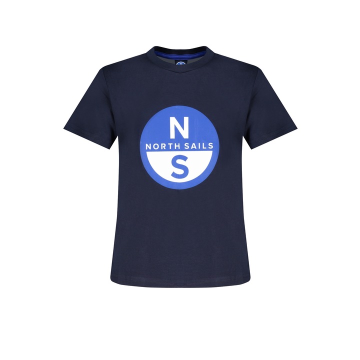 Gyermek póló, NORTH SAILS, 100% pamut, kék, 795046000, Kék