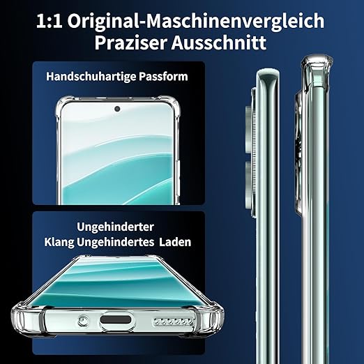 Husa pentru Xiaomi Redmi Note 14 Pro 5G / Note 14 Pro Plus 5G, Silicon transparent, Antisoc, cu protectie camera, BzStore