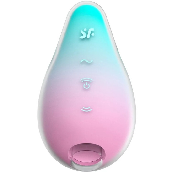 Вибратор Satisfyer, Mermaid Vibes, 11 интензитета на вълната на натиск, 12 програми за вибрация, Водоустойчив