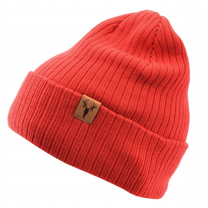 Caciula Barbati Stylion ST-538B, Rosie, Marime L/XL, din Acrilic Premium, Calduroasa, Elastica si Confortabila, Perfecta pentru Iarna, Stil Casual-Sport, Moderna, Rezistenta la Frig, Accesoriu Esential, Ideala pentru Ski, Cadou Excelent