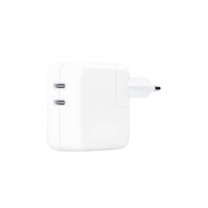 Kettős USB-C 50 W-os gyorstöltő, kompatibilis iPhone16, 15, 14, 13, pro max, kábel nélkül
