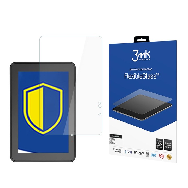 Folie protectie, 3MK, FlexibleGlass hibrid, 7H, pentru Zebra ET51/ET56 8.4 inches