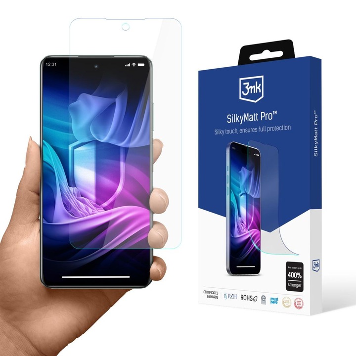 Folie protectie telefoane 3MK Silky Matt Pro pentru Realme C63 5G, 272300