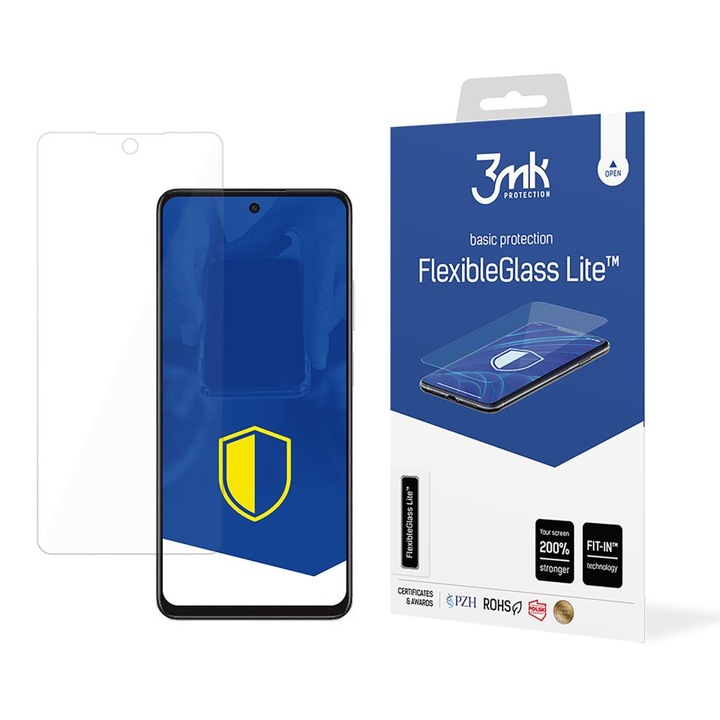 Folie protectie telefoane 3MK FlexibleGlass Lite hibrid 7H, pentru Oppo A40/A40M/A3 4G
