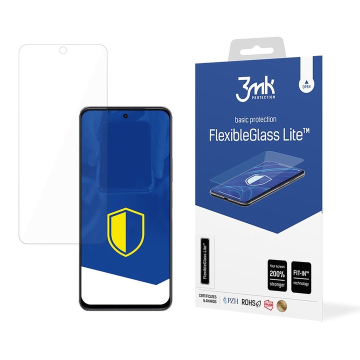 Folie protectie telefoane 3MK FlexibleGlass Lite hibrid, 7H, Vivo Y37 Pro
