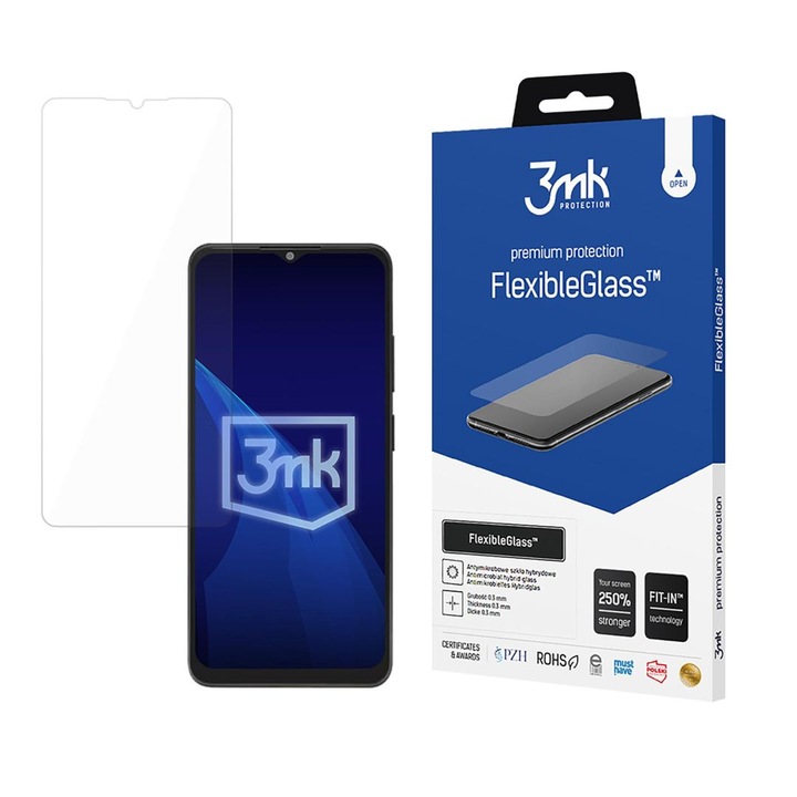 Folie protectie telefoane 3MK FlexibleGlass hibrid 7H, ZTE Optus X Pro 5G