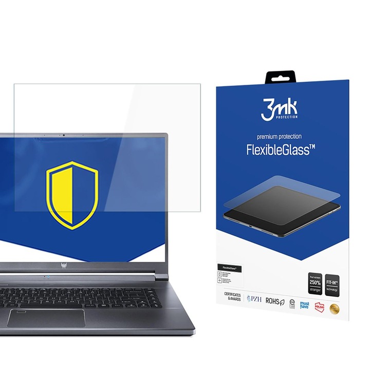 Folie protectie 3MK FlexibleGlass hibrid 7H, pentru Acer Predator Triton 500 SE