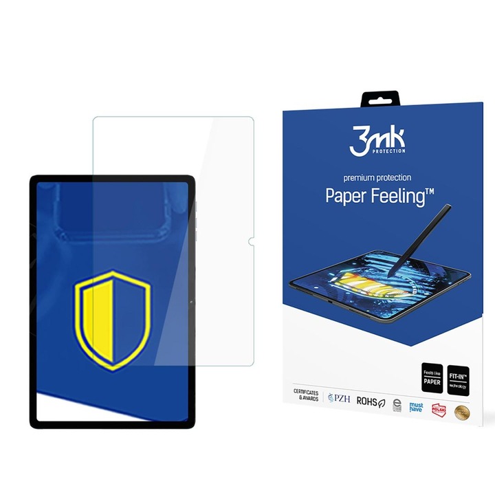 Folie protectie 3MK Paper Feeling, pentru Umidigi G9 Tab, transparent