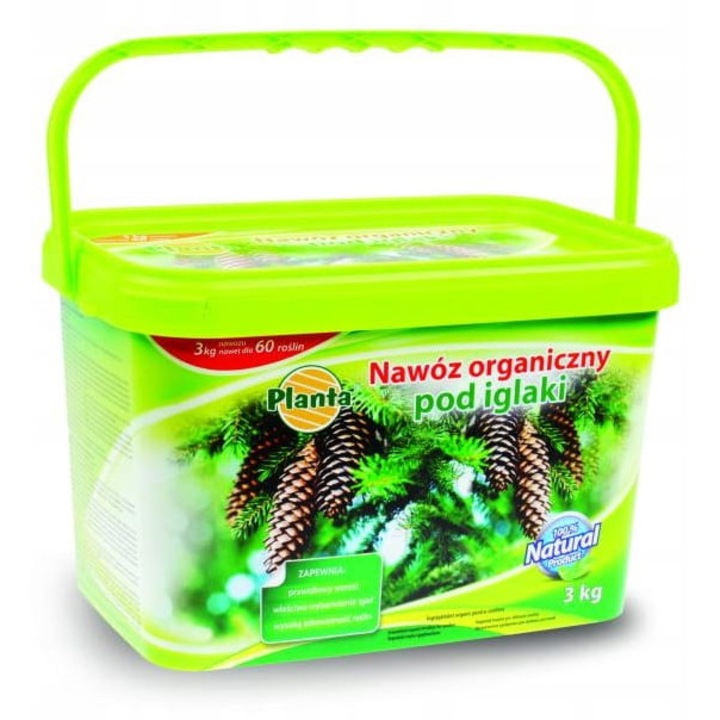 Ingrasamant organic pentru conifere granulat 3kg