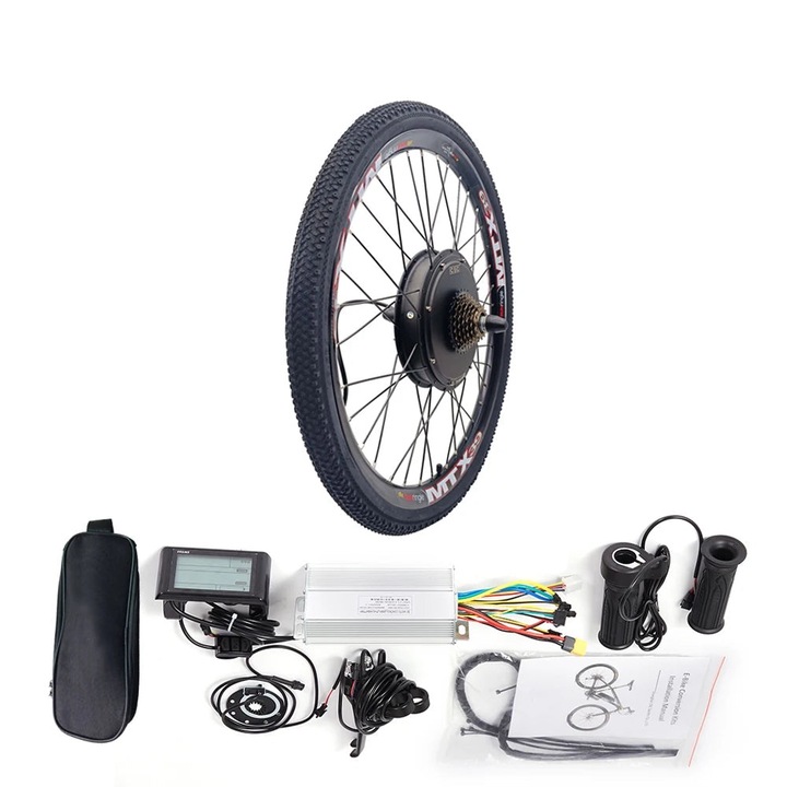 Ebike átalakító készlet, 48V, 1000W, agymotor