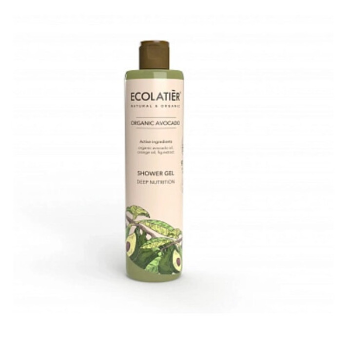 Ecolatier tusfürdő, Deep Nutrition, bio avokádó, 350ml