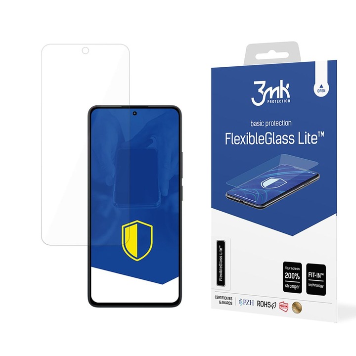 Folie protectie telefoane, 3MK, FlexibleGlass Lite, 7H, pentru Redmi 13 4G/5G
