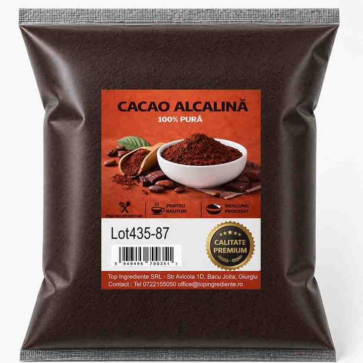 Cacao Neagra Alcalina Pudra 250g