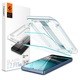 Set 2 folii sticla cu sistem de montare Case friendly Spigen GLAStR EZ FIT HD compatibil cu Samsung Galaxy S25 Ultra Clear