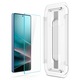 Set 2 folii sticla cu sistem de montare Case friendly Spigen GLAStR EZ FIT HD compatibil cu Samsung Galaxy S25 Ultra Clear