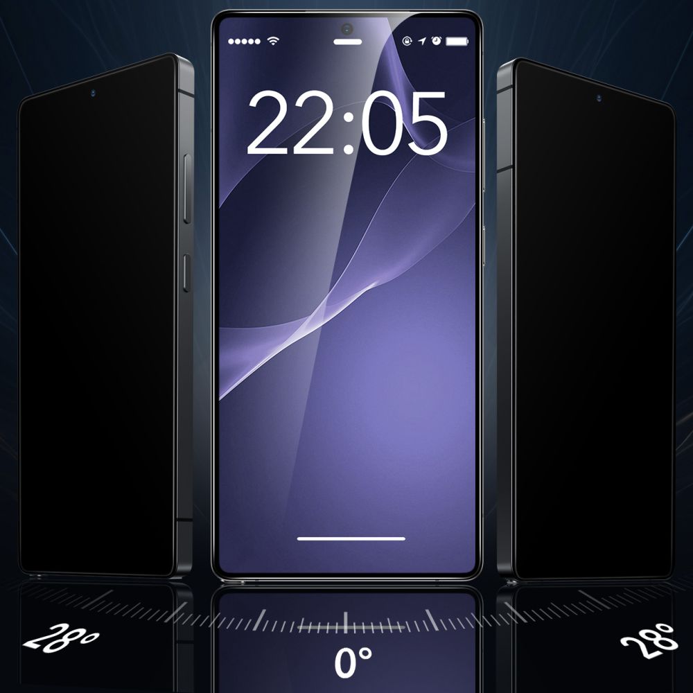 Folie protectie transparenta Case Friendly ESR Tempered Glass compatibila cu Samsung Galaxy S25 Ultra Privacy