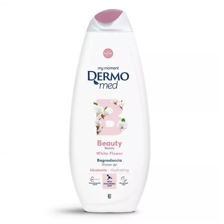Gel de dus Dermomed Beauty White Flower 650ml