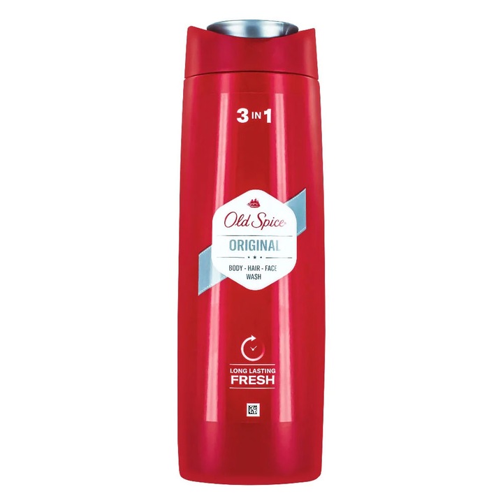 Pachet 2 X Gel de dus Old Spice Original 3 in 1 Men 400ml
