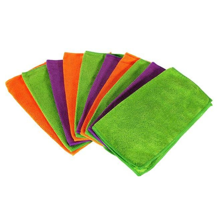 Lavete din Microfibre de Diferite Culori 30x30cm - 10buc