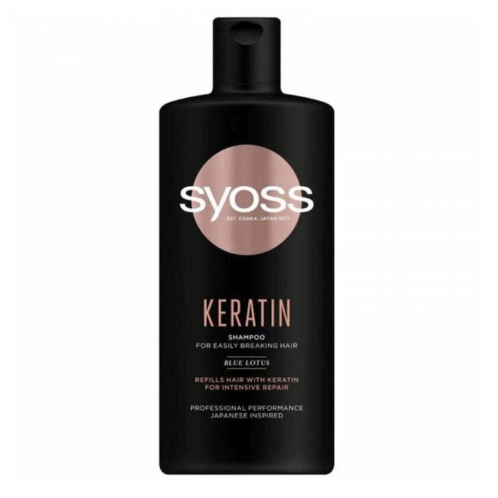 Sampon par Syoss Keratin Blue Lotus 440ml