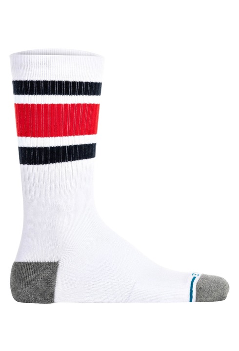 Stance, Sosete unisxex in dungi Stance, Rosu/Alb/Albastru inchis