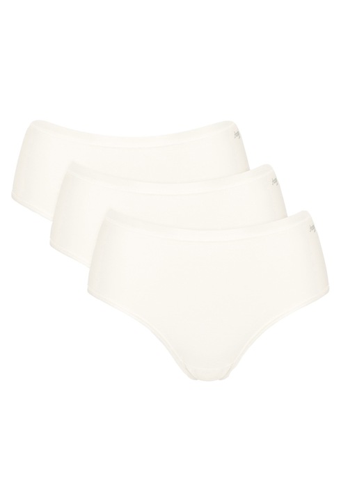 Sloggi, Бикини GO Daily, 3 чифта, Бял, 2XL