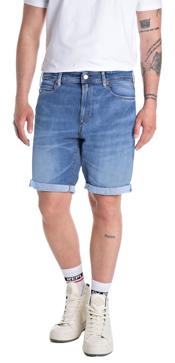 Replay, Blugi scurti conici, Albastru