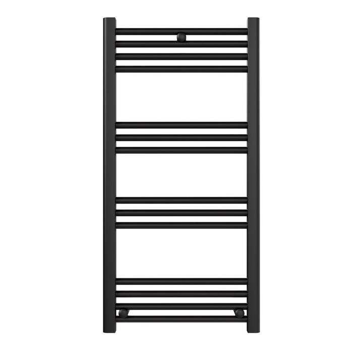 Törölközőszárító radiátor 50 x 100 cm - Nero Italia (fekete)
