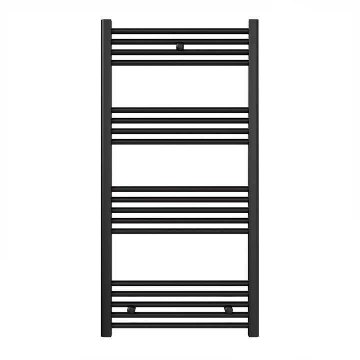 Törölközőszárító radiátor 60 x 120 cm - Nero Italia (fekete)
