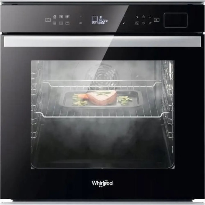 Set cuptor incorporabil Samus SC625GDX5, electric, 75L, 5 funcții, plită incorporabilă PSVE-64BG6, vitroceramică, negru