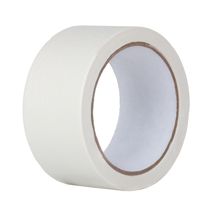 Banda mascare adeziva BM 2352 hartie alba latime 48mm L-50m g-0.12mm Energo