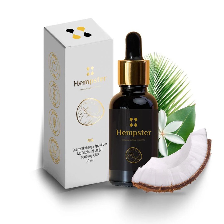 Hempster6000 - 20%-os CBD olaj - 6000 mg/30 ml