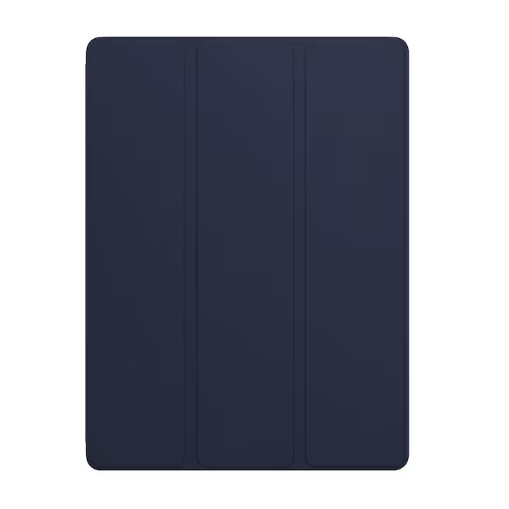 Táblagép védőtok, tolltartóval, Samsung Galaxy Tab S7/Tab S8 készülékkel kompatibilis, 2 szögben álló állvánnyal és alvó/ébresztő funkcióval, kék