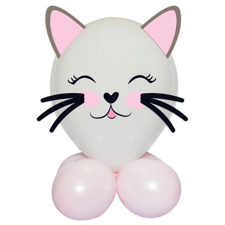 Cicás Cute Animal léggömb, lufi szett