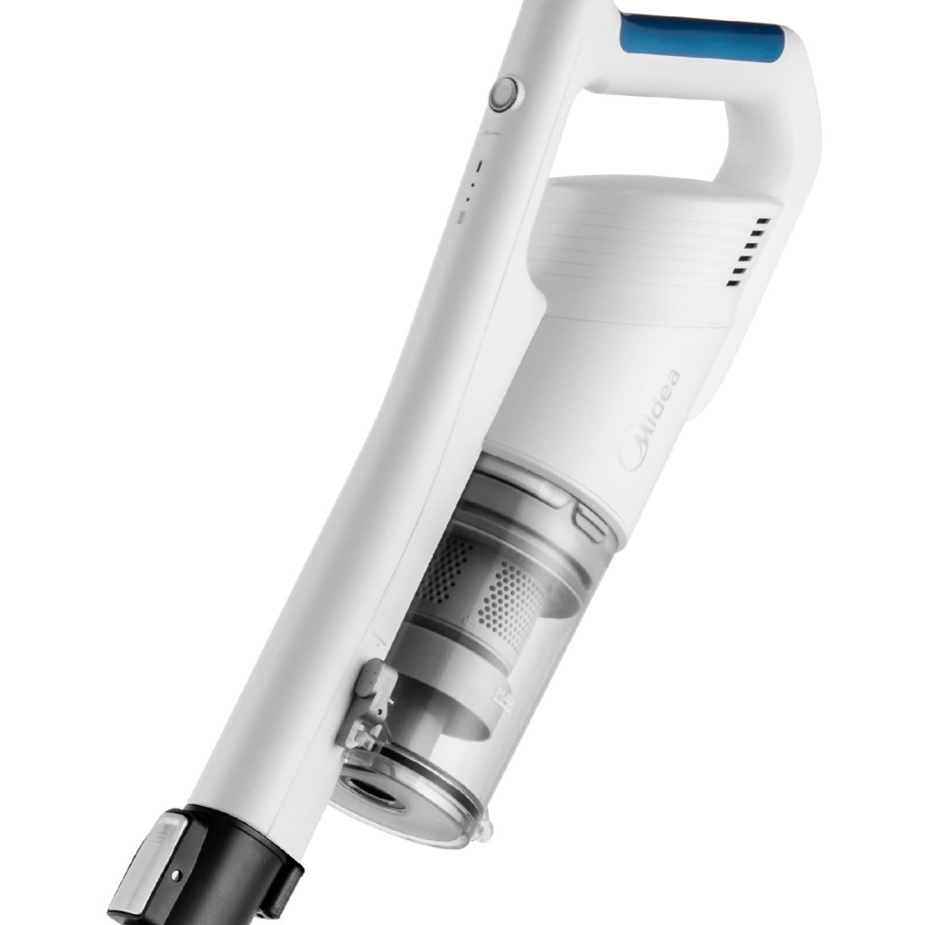 Aspirator cu baton fara fir MIDEA P5 MCS2021WB, 150 W, fara fir, 2 viteze, recipient pentru praf 0,45 litri