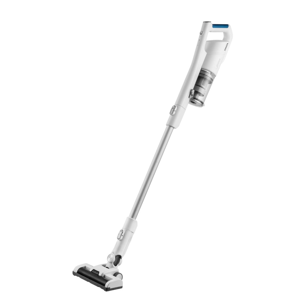 Aspirator cu baton fara fir MIDEA P5 MCS2021WB, 150 W, fara fir, 2 viteze, recipient pentru praf 0,45 litri