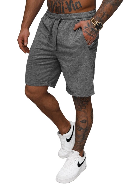 Pantaloni scurti sport barbati OZONEE JS/8K1551, Gri antracit