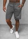 Pantaloni scurti sport barbati OZONEE JS/8K1551, Gri antracit