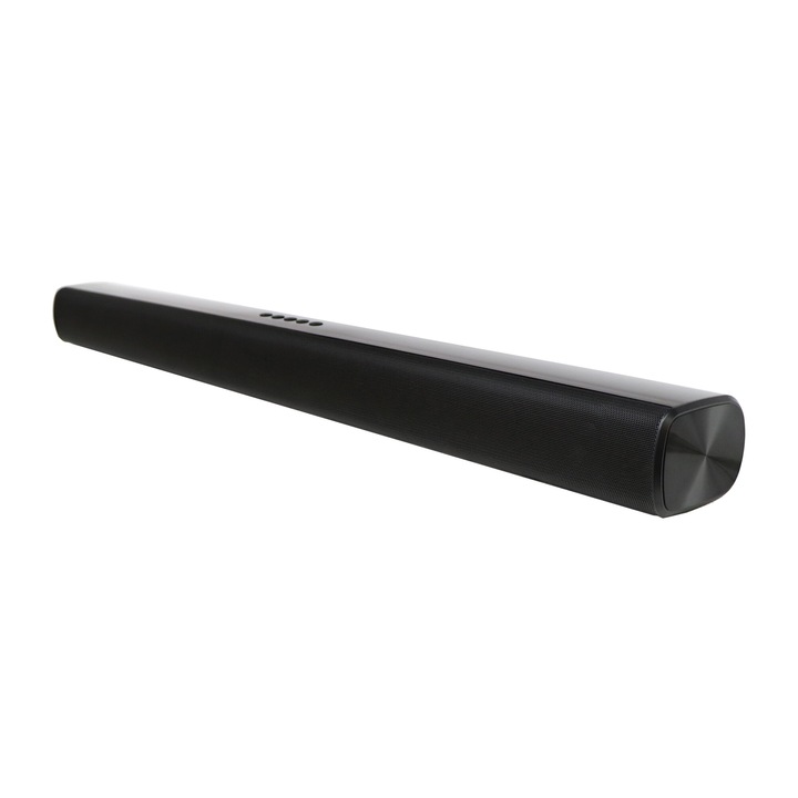 ILIKE 2.0CH Audio Саундбар, технология VoiceAdjust, ултратънък дизайн, съвместим с 4K и HD телевизори, HDMI, оптична връзка, Bluetooth