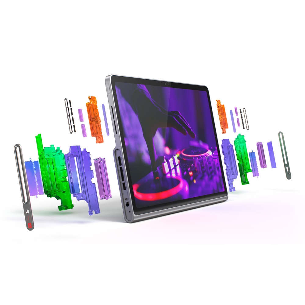 Tableta Lenovo Tab Plus, Procesor MediaTek Helio G99, Ecran 2K 11.5", 8GB RAM, 128GB Flash, 8MP, Wi-Fi, Bluetooth, GPS, Android + Husa Sleeve Gri